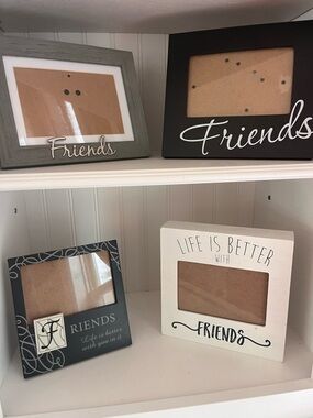 Friends photo frames.